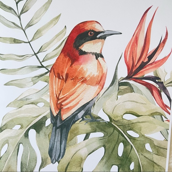 Bee-Eater Bird Watercolor Illustration Wall Art Print Poster Unframed - Picture 16 of 17